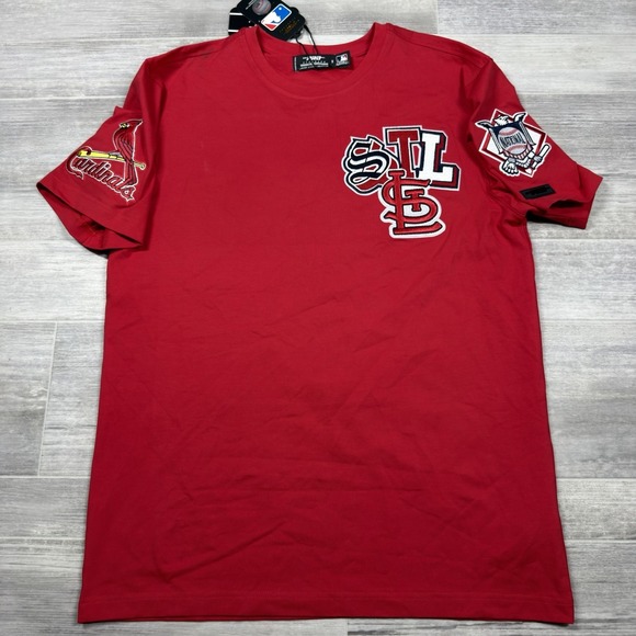 Pro Standard Other - Pro Standard St. Louis Cardinals Red/White Embroidered T-Shirt Tee Men's Small